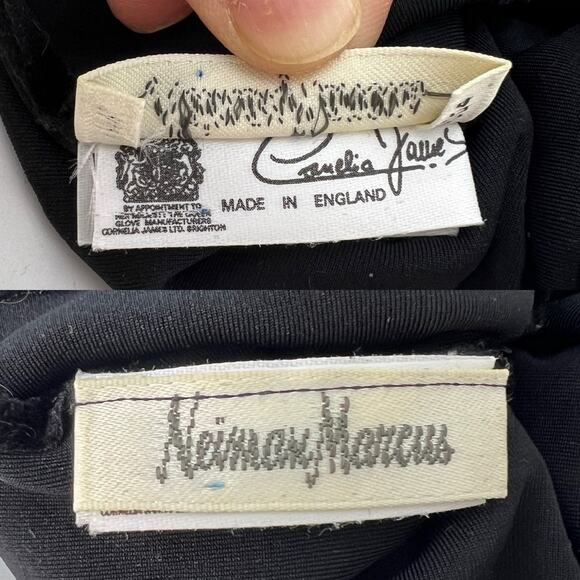 Dot Metallic Silver Stretch Gloves Long Party Cocktail Formal - Picture 3 of 6